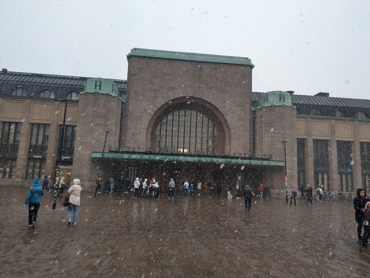 Snowy Helsinki